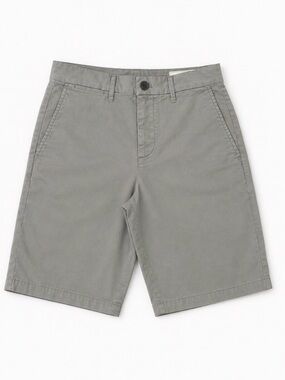 GAP Men's Gray Flat Front 10’ Chino Shorts